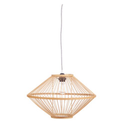 Ufo hanglamp bamboe naturel Ø 45 cm H 28 cm