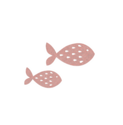 Freddy Vis set van 2 stuks blush