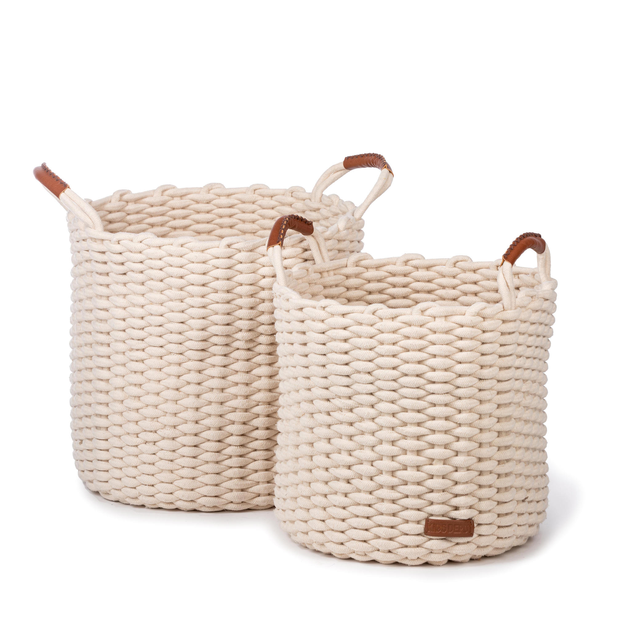 Kidsdepot manden Korbo L - wit