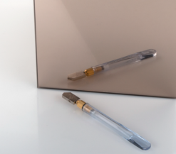 Bronzen spiegel op maat 4 en 6 mm – Warm getint spiegelglas