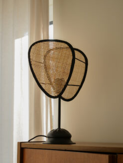 Alternative view of Kidsdepot lamp Myke naturel - zwart